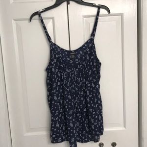 NWT Torrid floral chiffon cami